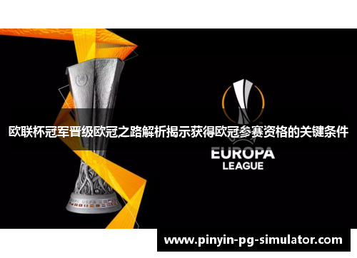 欧联杯冠军晋级欧冠之路解析揭示获得欧冠参赛资格的关键条件